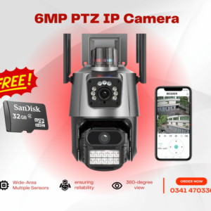 WiFi latest PTZ IP Camera 6MP